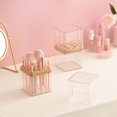 thumbnail image 4 of Soporte transparente para brochas de maquillaje SUNFICON con funda impermeable, 4 of 8