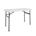 thumbnail image 2 of Afuera Living 4 ft. Straight Folding Utility Table Indoor & Outdoor in White, 2 of 8