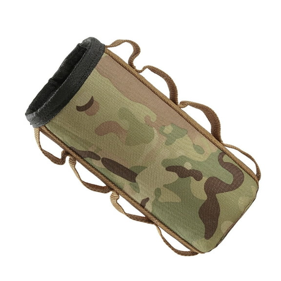 ADDHAT 1Pcs Insulation Cover with Outdoor Design for Camping Gas Tank Protection