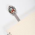 thumbnail image 2 of Santa Claus Vintage Silver Lace-Edged Bookmark: a Gift for Readers and Book Lovers, 2 of 5