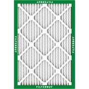 Filterbuy 20x24x1 Air Filter MERV 8 Dust Defense, Pleated HVAC AC Furnace Filter Replacement, 4-Pack