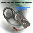 thumbnail image 4 of AOOOWER ABS External Sound Card For Headsets Microphone Quick Setups 3.5mm Soundcard Enhanced Audios Clear Voice Communication, 4 of 8