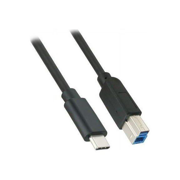Nippon Labs 50USB3-CM-BM-6 6 ft. USB 3.0 (USB 3.1 Gen 1) USB-C Male to USB-B Male Cable - Black