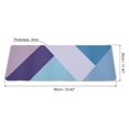thumbnail image 2 of Uxcell 24"x12" Desk Mat Protector, Rubber Non-Slip Mouse Pad Writing Mat for Office Home, Multicolored 4, 2 of 5