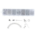 thumbnail image 2 of GUOOL 1Box Jewelry Making Findings Lot Crafts Supplies Lobster Clasp Accessories Tools, 2 of 9