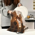 thumbnail image 6 of Dreamtimes Highland Cattle Kitchen Towels, 18 x 28 Inch Super Soft and Absorbent Dish Cloths for Washing Dishes, 6 PCS Reusable Multi-Purpose Microfiber Hand Towels for Kitchen, 6 of 7