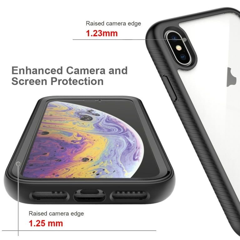 Walmart iPhone XS/X Dteck Case: Protective Cover with Screen Walmart iPhone XS/X Dteck Case: Protective Cover with Screen