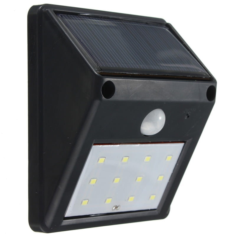 Solar Powered Pir Motion Sensor 12 Led Outdoor Garden Security Wall Solar Powered Pir Motion Sensor 12 Led Outdoor Garden Security Wall Light Com