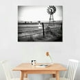 thumbnail image 3 of COMIO  Rustic Windmill Pictures Wall Decor Modern Canvas Wall Art Black and White Farmhouse Poster Paintings Stretched Framed Rerady to Hang for Farm Living Room Bedroom Home Decor, 3 of 5