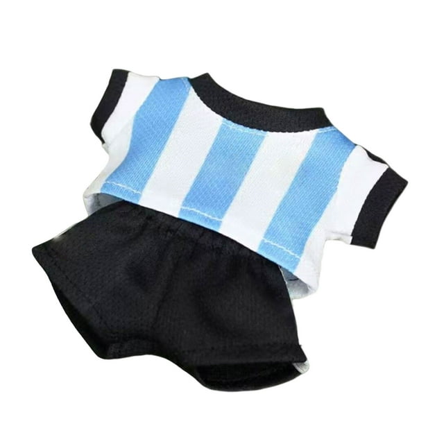Las Dos Piezas, Fabricadas En Tejido Transpirable, Incluyen Una Sudadera Y Unos Pantalones Cortos, Y Son Adecuadas Para Muñecas De 17 Cm (Muñecas No Incluidas).