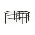 thumbnail image 4 of Evelyn&Zoe Gaia Round Nested Coffee Table, White, 4 of 11