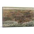 thumbnail image 1 of ARTCANVAS Chicago Circa 1892 Canvas Art Print by Currier And Ives - Size: 26" x 18" (0.75" Deep), 1 of 9