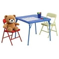 thumbnail image 6 of Flash Furniture Mindy Kids 3-Piece Folding Square Activity Table and Chairs Set, Colorful, 6 of 8