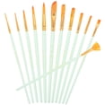 thumbnail image 1 of Miangastore Pinceaux d'Aquarelle Professionnels Forme Profilée 1ensemble 8.7 Po, 1 of 9