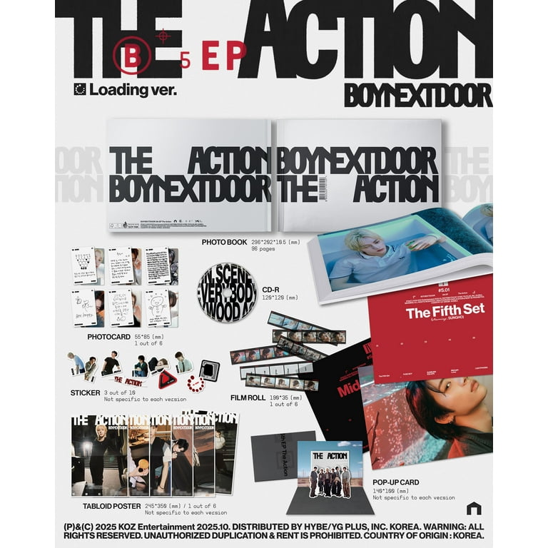 Boynextdoor - BOYNEXTDOOR 5th EP [The Action] [Loading ver