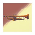 thumbnail image 1 of A Brassy Trumpet Song - Canvas, 1 of 10