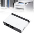 thumbnail image 1 of Wireless Print Server, 10/100Mbps Ethernet to USB 2.0  Print Server, Share Up to 4 Printers, Ethernet USB Printer Server Adapter for Win7 8 10 11, for OS X, 1 of 7