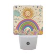 thumbnail image 6 of Yayeee LED Night Light for The Home Plug in With Light Sensors 2 Pack, Beige Rainbow, 6 of 6
