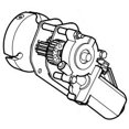 thumbnail image 1 of Carefree RV Awning Motor R001104WHT For Use With Eclipse Awnings; 12 Volt; Wall Mount; White, 1 of 2