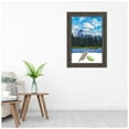 thumbnail image 3 of Rustic Pine Brown Wood Picture Frame, Photo Frame, Art Frame, 3 of 10