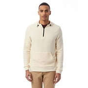 Adult Quarter Zip Fleece Hooded Sweatshirt - ECO CANVAS - XS