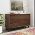 thumbnail image 5 of Ergode Providence Three-Drawer Dresser or Stand - Walnut, 5 of 5