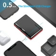 thumbnail image 4 of VogDUO, 30W USB Slim Wall Charger, Foldable plug, 0.5-inch thick, 3 USB ports, Black, 4 of 7