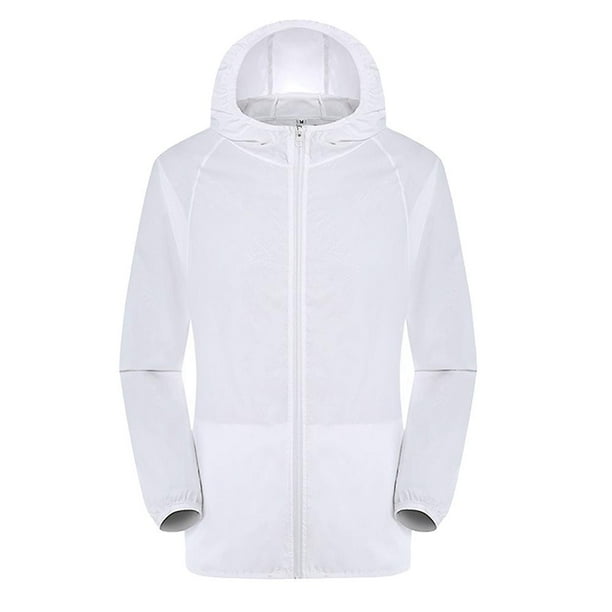 Chaqueta cortavientos ultraligera impermeable transpirable impermeable a prueba de viento para mujeres y hombres