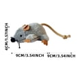 thumbnail image 3 of Jouet Interactif pour Chat avec Queue Mobile Réaliste et Son Intégré pour Intérieur Extérieur, 3 of 4
