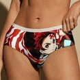 thumbnail image 2 of Demon Slayer Womens Underwear Soft Breathable Brief Lace Panty Stretch Hipster Underpants Ladies Panties M, 2 of 7