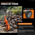 thumbnail image 7 of SuperHandy Gas-Powered Log Splitter - 7HP 209CC 25 Ton Hydraulic System 16" Max Wood Diameter, 7 of 7