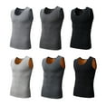 thumbnail image 2 of Qarigey Chaleco cálido de terciopelo, ropa interior de fondo de doble cara, ajustada, ajustada, térmica, ajustada, ropa para deportes y Camisetas tipo 4, 2 of 6