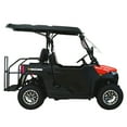 thumbnail image 3 of Massimo Buck 250X Side by Side 2WD 177cc EFI 12hp, Gas Golf Cart UTV - Red, 3 of 17