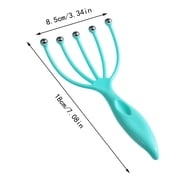 Head Manual Scalp Massager Device for Relaxation Roller Type Head Scratcher Tool