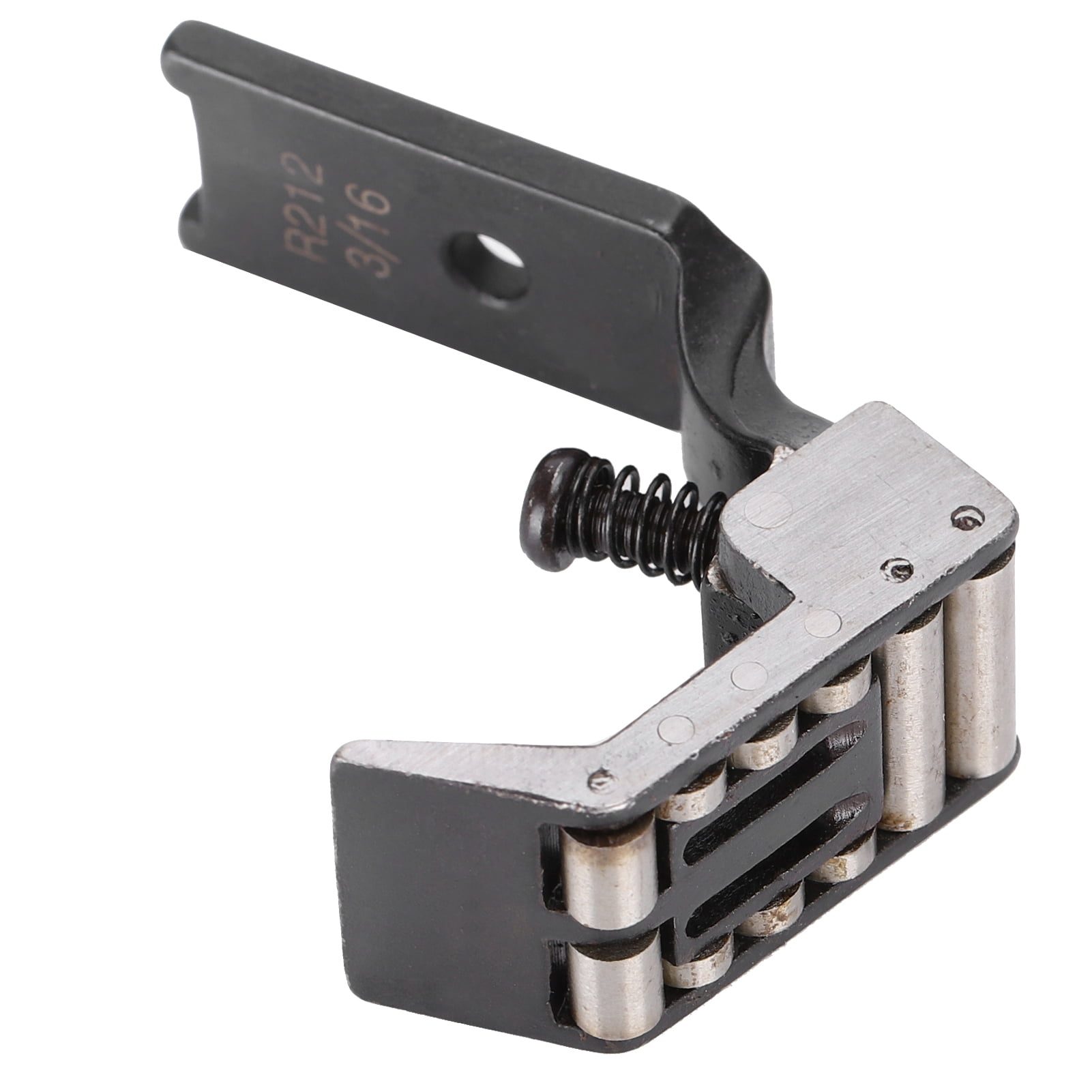 Fyydes Presser Foot,Presser Foot Roller Double Needle for Leather Denim