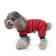 thumbnail image 5 of Pijamas A Rayas Para Mascotas, 4 Patas, Fáciles De Poner Y Quitar, Pijamas Elásticos Para Mascotas, Rojo, Azul, Cómodos Para El Paseo Diario, 5 of 7