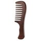 thumbnail image 1 of Sandalwood Wide Tooth Comb Curly Hair Portable Coarse Tooth Wooden Comb Hair Massage Tool, 1 of 5