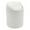 White, variant on Desktop Mini Can with Swing Lid - Small Wastebasket for Office, Kitchen, Bathroom, Bedroom, Vanity Tabletop Tiny Garbage Bin