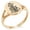 Rose Gold, variant on Stainless Steel Nautical Anchor Ship Helm Wheel Minimalist Oval Top Polished Statement Signet Ring