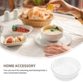 thumbnail image 4 of WASHWEPE Plastic Steam Plate Rice Cooker Basket 2pcs Easy to Clean for Buns and Vegetables, 4 of 8