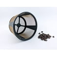 thumbnail image 4 of czcpp-NRP Panier Moustiquaire Haut 14 Tasses Filtre à Café Permanent de Remplacement pour Cafetière KRUPS EC321/322/324, Convient Également à d'Autres Cafetières avec Grande Section de Brassage, 4 of 4