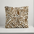 thumbnail image 5 of Creative Products Brown Notches 18 x 18 Indoor / Outdoor Pillow, 5 of 9