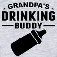 thumbnail image 2 of CafePress - Grandpas Drinking Buddy Body Suit - Cute Infant Bodysuit Baby Romper - Size Newborn - 24 Months, 2 of 3