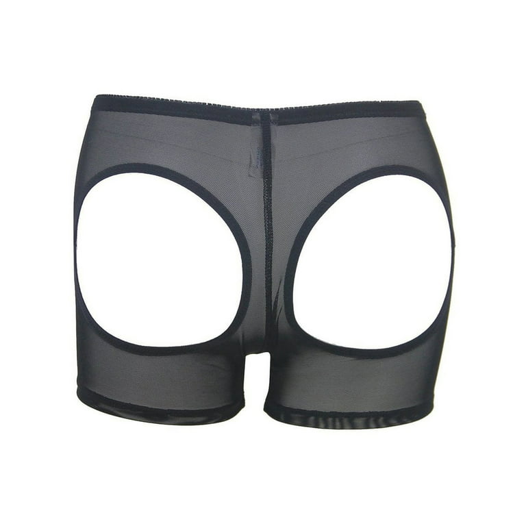 SAYFUT Panty Butt Lifter Shaper for Womens Shapewear Boyshorts Control Butt  Enhancer Panties,Black/Beige/Plus Size M-3XL 