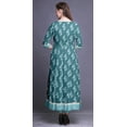 thumbnail image 3 of Bimba Robe Anarkali Imprimée pour Femmes Kurti Indienne Sans Manches Kurta Évasée, 3 of 6