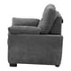 thumbnail image 3 of Sillon DICASA Venecia 1 Plaza Gris Oscuro para Sala, 3 of 7