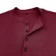 thumbnail image 4 of Blusas y camisas de manga larga con cuello redondo para hombre, blusa informal de moda con bloques de color, manga larga, cuello redondo, blusa de poliéster, algodón y poliéster., 4 of 7