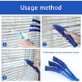 thumbnail image 3 of Microfiber Blind Duster, Window Track Crevice Cleaning Brushes | Air Conditioning Outlet Cleaning Brush, Car Air Outlet Brush Multi-Function Cleaning Brush, Cleaner Door Track Crevice Duster, 3 of 7