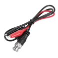 thumbnail image 2 of 2 Pcs Oscilloscope Test Probe Lead Cable BNC Male Connector Q9 to Dual Alligator Clip 0.5m, 2 of 5