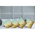 thumbnail image 2 of Ambesonne Forest Throw Pillow Cover 4 Pack, Fantasy Cartoon Illustration, 20", Multicolor, 2 of 5